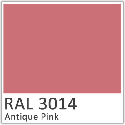 RAL 3014 Antique Pink Polyester Flowcoat