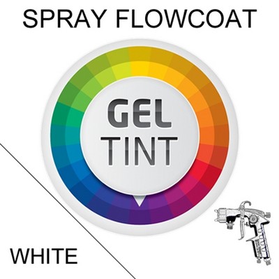 Spray Flowcoat (Polyester) GT-900 - White