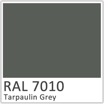 RAL 7010 Tarpaulin Grey Polyester Flowcoat