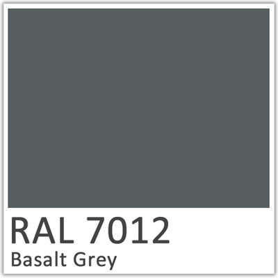 Basalt Grey Polyester Flowcoat - RAL 7012