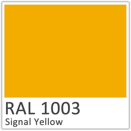 RAL 1003 Polyester Pigment - Signal Yellow