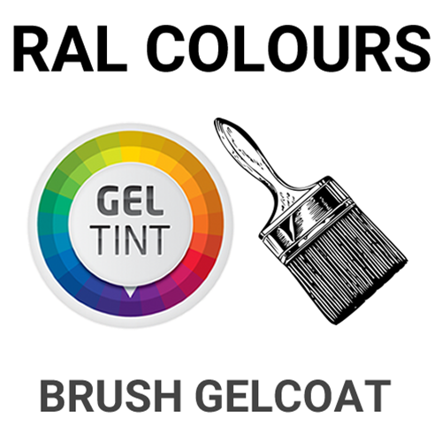 Coloured Polyester Brush GelCoat RAL Colours
