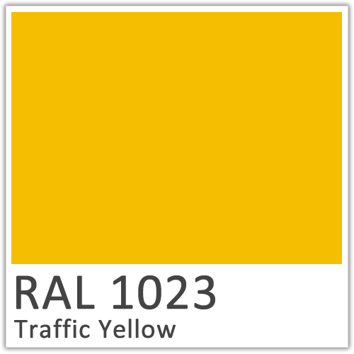 RAL 1023 Polyester Pigment - Traffic Yellow