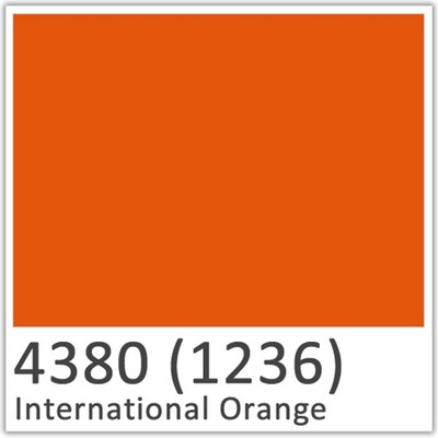 BS4380 (GT) Polyester Pigment - International Orange
