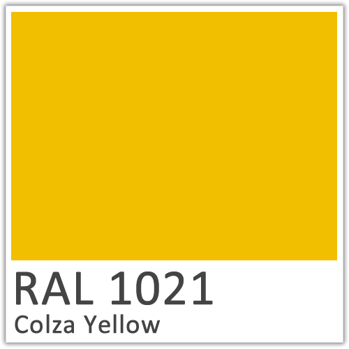 Ral 1021 Polyester Pigment - Rape Yellow