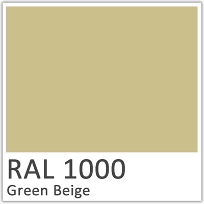 RAL 1000 Green Beige Polyester Flowcoat