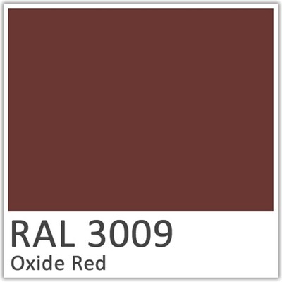 RAL 3009 Oxide Red Polyester Flowcoat
