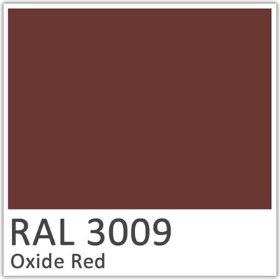 RAL 3009 Oxide Red Polyester Flowcoat