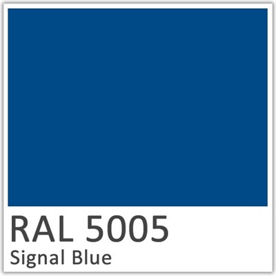RAL 5005 Signal Blue Polyester Flowcoat