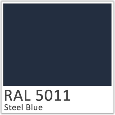RAL 5011 Steel Blue Polyester Flowcoat