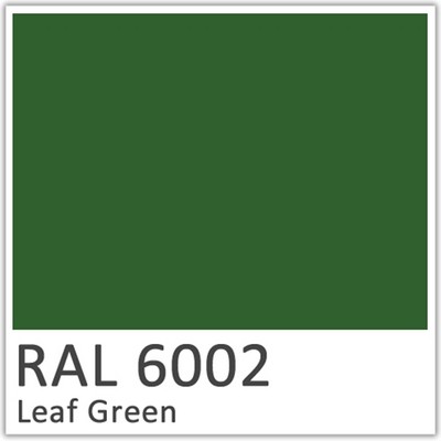 RAL 6002 Leaf Green Polyester Flowcoat