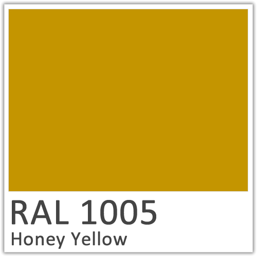 RAL 1005 Polyester Pigment - Honey Yellow
