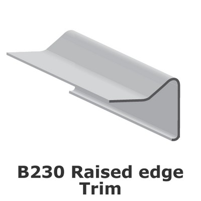 B230 Raised edge trim