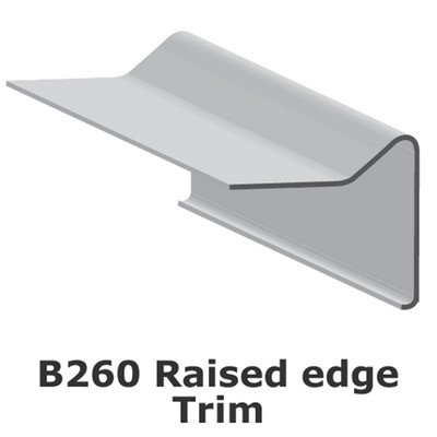 B260 Raised edge trim