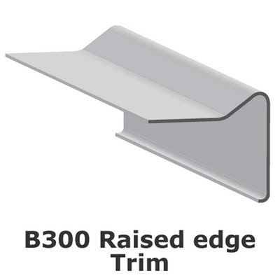 B300 Raised edge trim