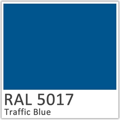 RAL 5017 Traffic Blue Polyester Flowcoat