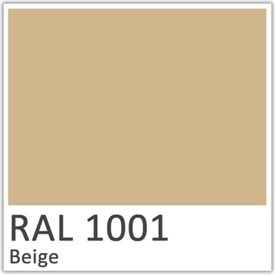 RAL 1001 Beige Polyester Flowcoat