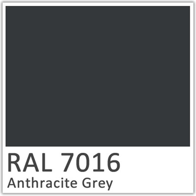 RAL 7016 Anthracite Grey Polyester Flowcoat