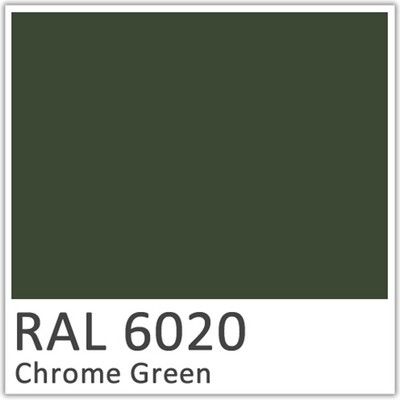 RAL 6020 Chrome Green Polyester Flowcoat
