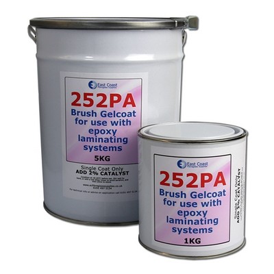 Epoxy Compatible Polyester Gel-coat 252PA (inc Catalyst)