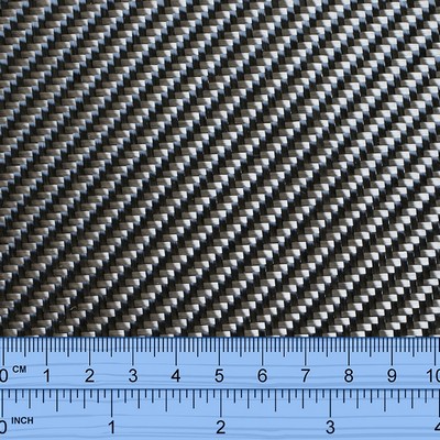 245g Twill Weave carbon Fibre Cloth - 1.25m wide