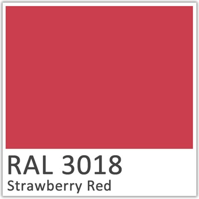 Polyester Gel-Coat - RAL 3018 Strawberry Red