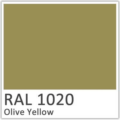 RAL 1020 Olive Yellow Polyester Flowcoat