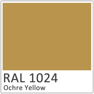 RAL 1024 Ochre Yellow Polyester Flowcoat