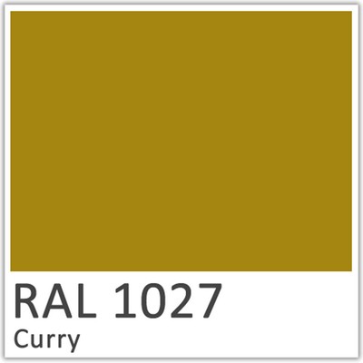 RAL 1027 Curry Polyester Flowcoat