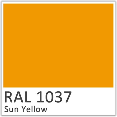RAL 1037 Sun Yellow Polyester Flowcoat