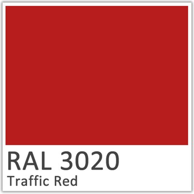 Polyester Gel-Coat - RAL 3020 Traffic Red