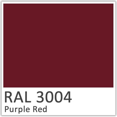 RAL 3004 Purple Red Polyester Flowcoat