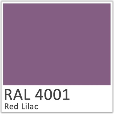 RAL 4001 Red Lilac Polyester Flowcoat