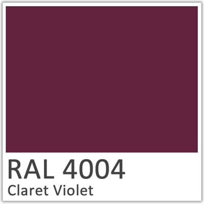 RAL 4004 Claret Violet Polyester Flowcoat
