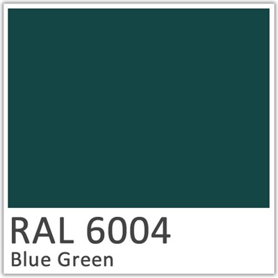 RAL 6004 Blue Green Polyester Flowcoat