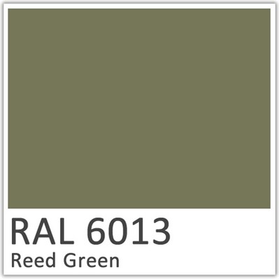 RAL 6013 Reed Green Polyester Flowcoat
