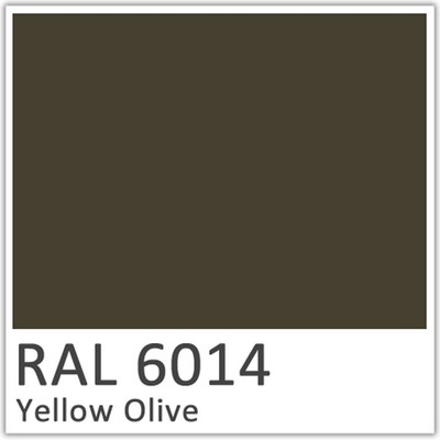 RAL 6014 Yellow Olive Polyester Flowcoat