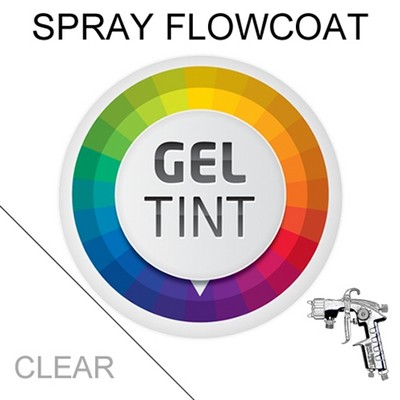 Spray Flowcoat (Polyester) GT-900 - Clear