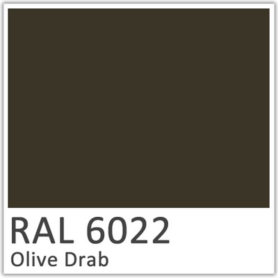 RAL 6022 Brown Olive Polyester Flowcoat
