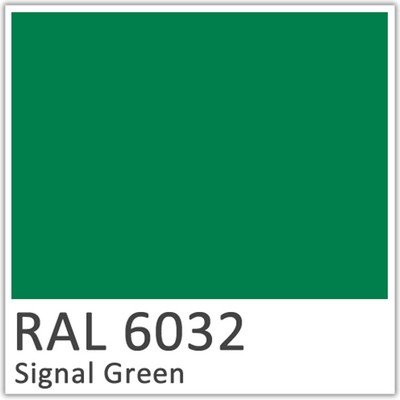 RAL 6032 Signal Green Polyester Flowcoat