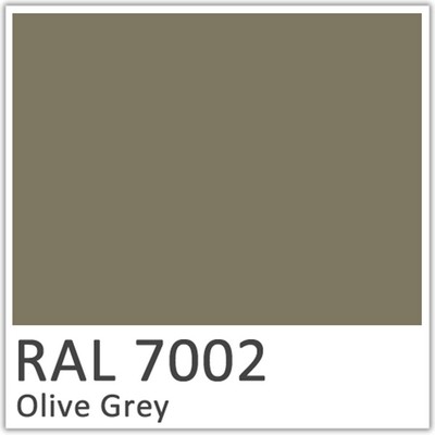 RAL 7002 Olive Grey Polyester Flowcoat