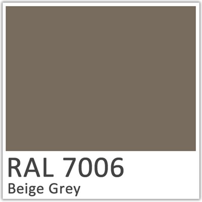 RAL 7006 Beige Grey Polyester Flowcoat