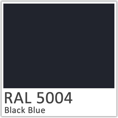 RAL 5004 Black Blue Polyester Flowcoat