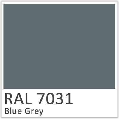 RAL 7031 Blue Grey Polyester Flowcoat