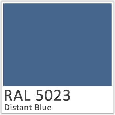 RAL 5023 Distant Blue Polyester Flowcoat