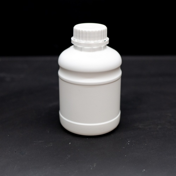 500 ML Plastic White UN Approved Cylindrical Bottle 42mm Neck
