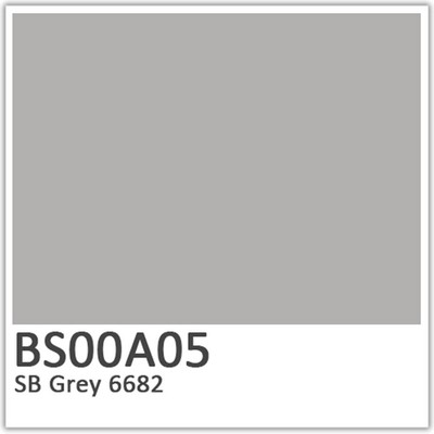 Goose Grey SB 6682 Polyester Flowcoat (BS00A05)