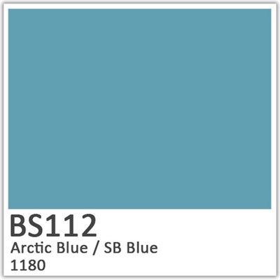 Arctic Blue SB 1180 Polyester Flowcoat (BS112)