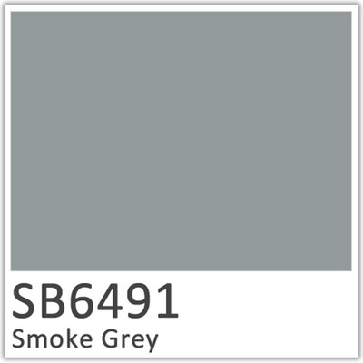 Smoke Grey SB 6491 Polyester Flowcoat