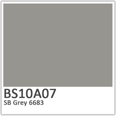 Polyester Flowcoat SB Grey 6683  (BS10A07)